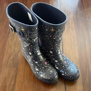 Joules Celestial Print Rain Boots